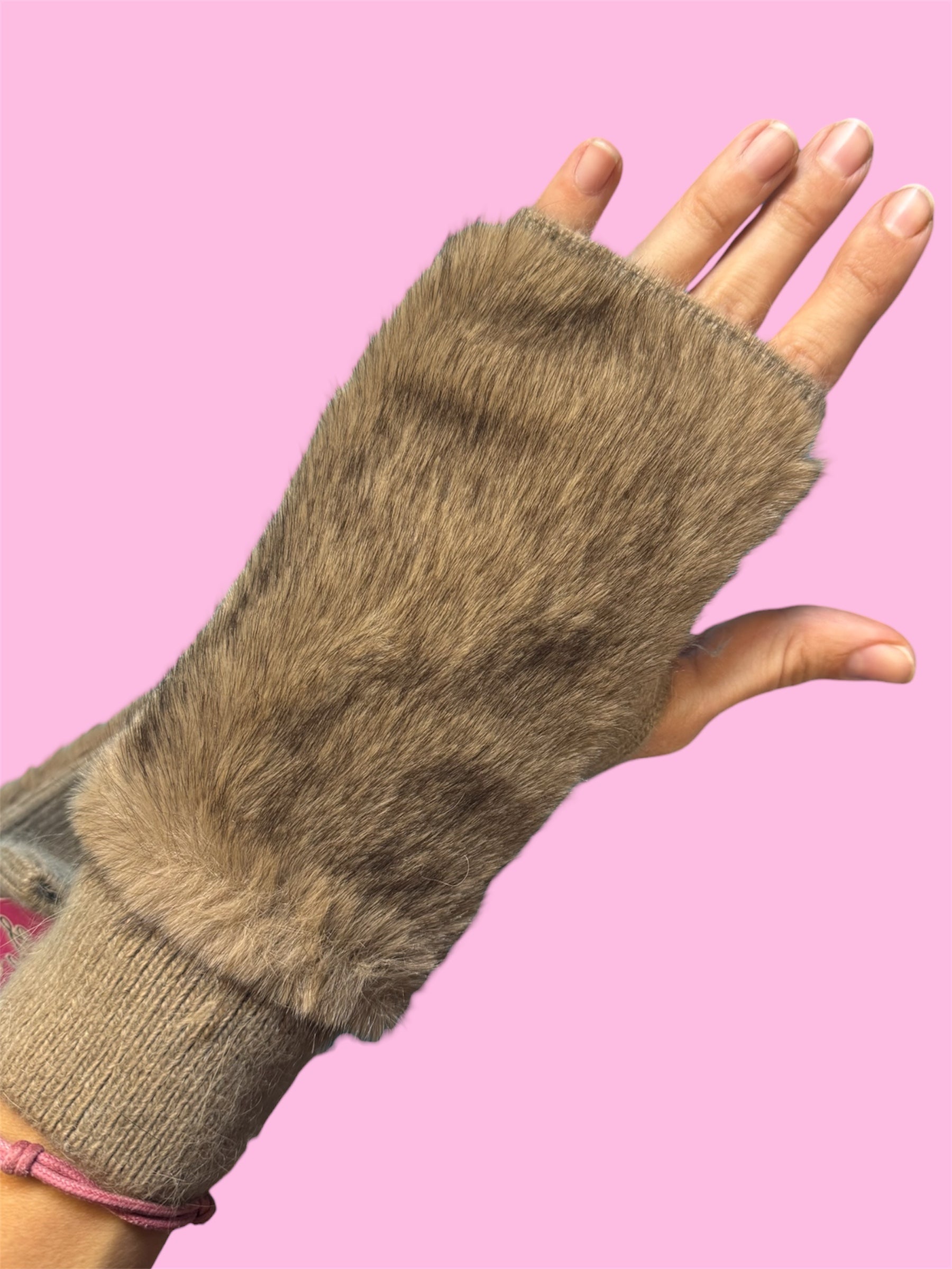 Guanti pelosi Natural