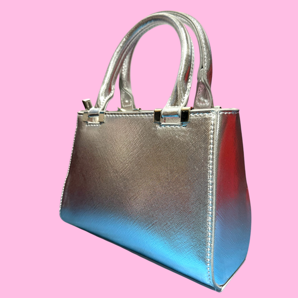 Borsa Cenerentola argentata