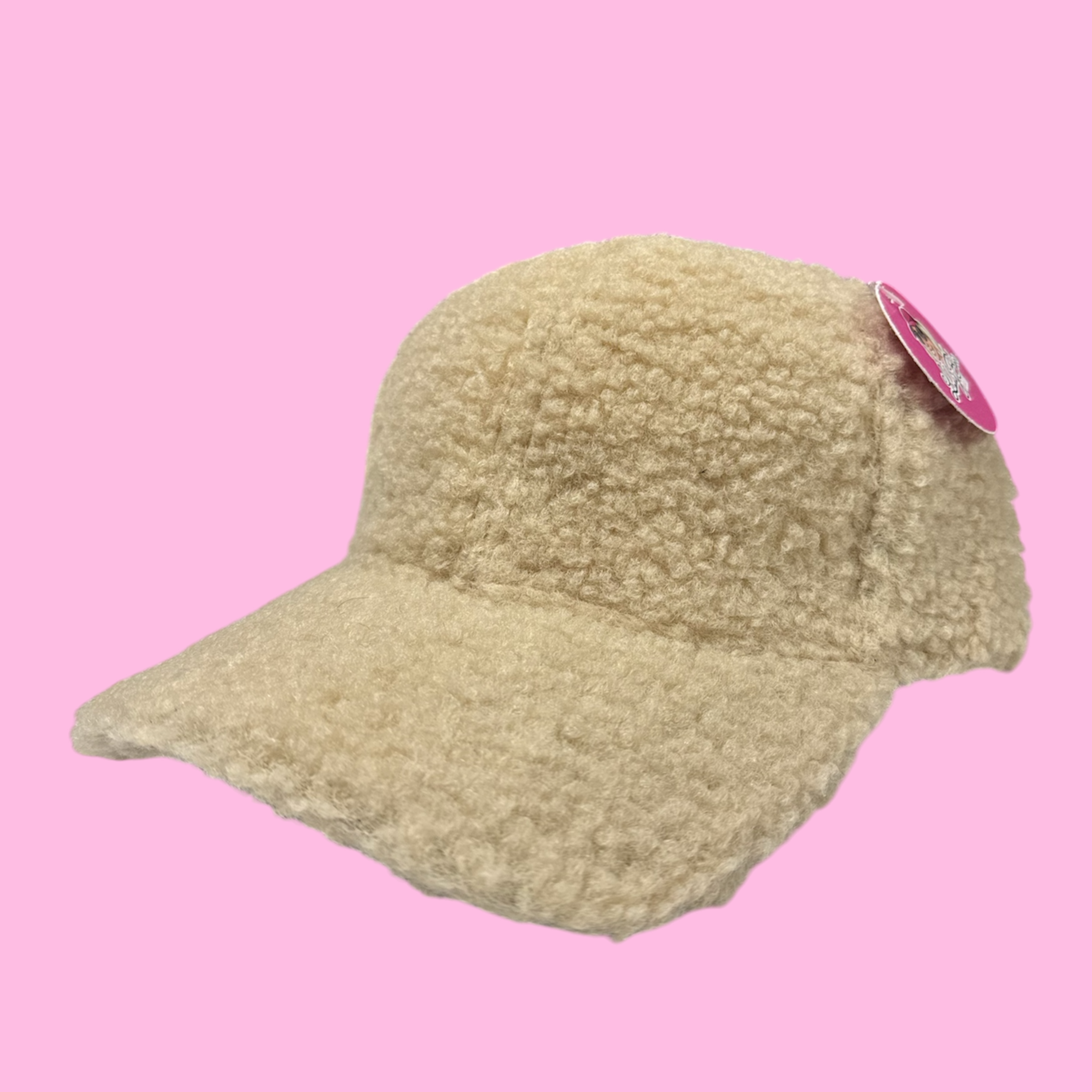 Cappellino Teddy beige