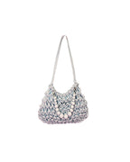 Borsa Intreccio con manico in perle