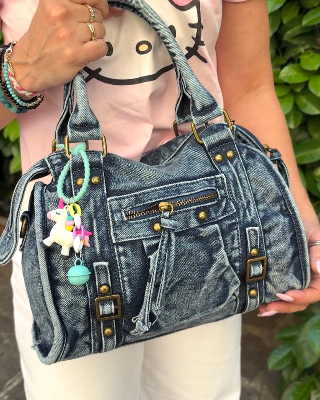 City Bag Medium - Jeans