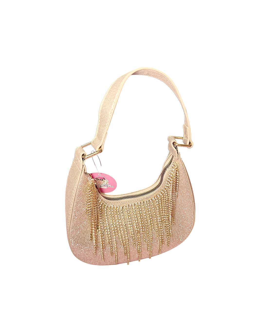 Borsetta Luna Glitter Gold