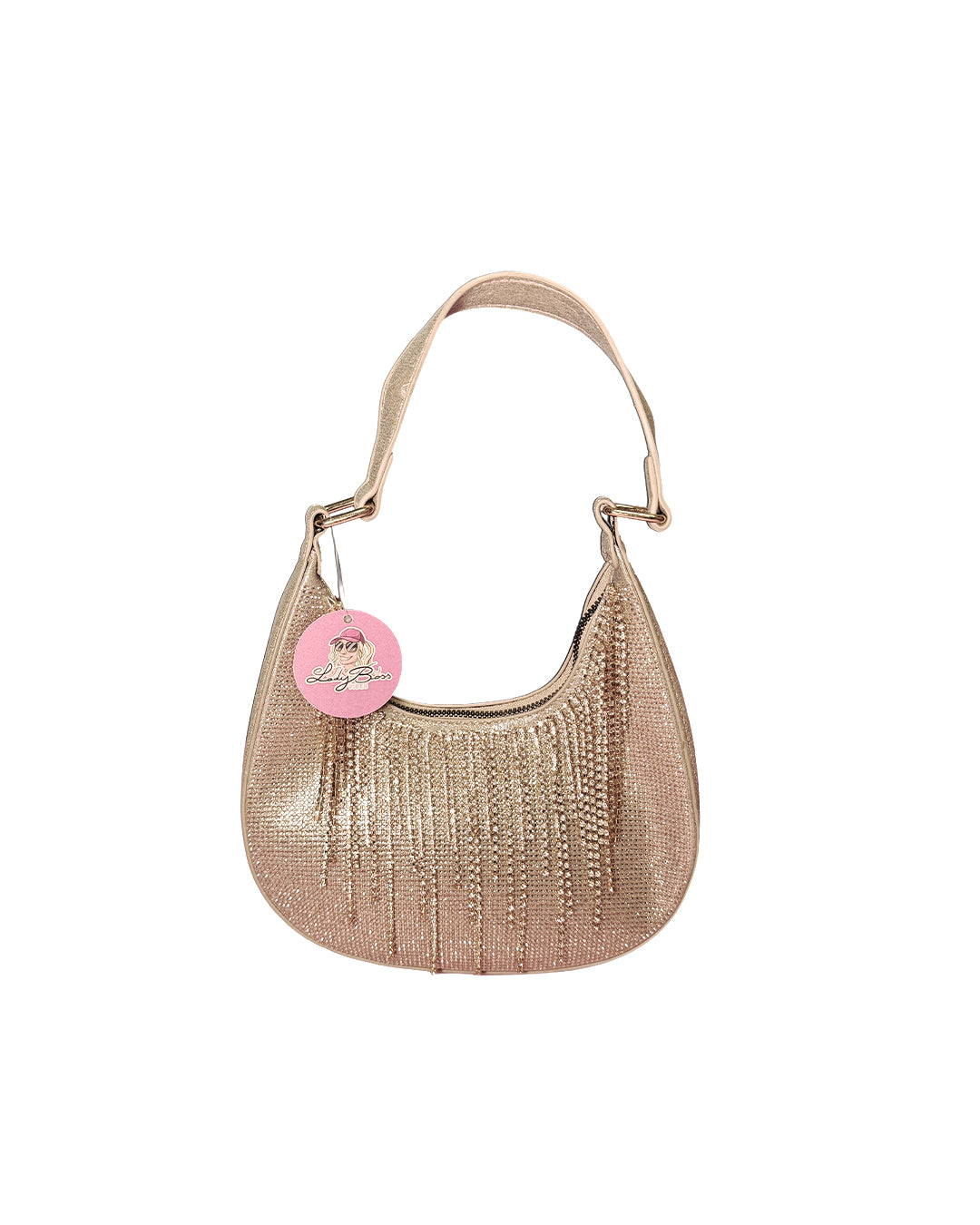 Borsetta Luna Glitter Gold
