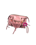City Bag camoscio - Rosa Cipria