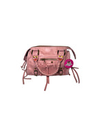 City Bag camoscio - Rosa Cipria