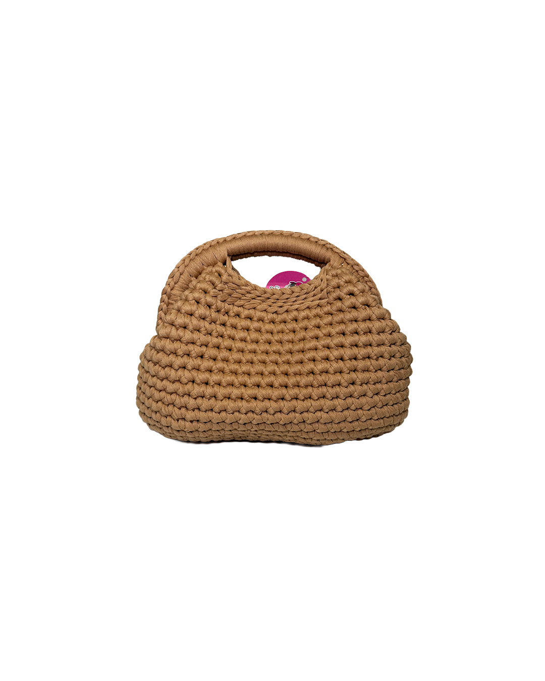 Borsetta Clutch Bag uncinetto - Beige