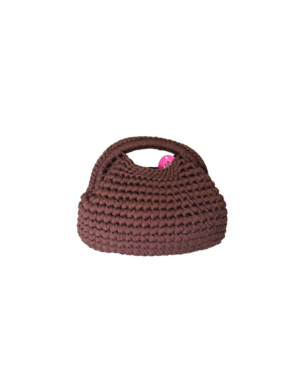 Borsetta   Clutch Bag uncinetto - Brown
