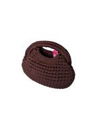 Borsetta   Clutch Bag uncinetto - Brown