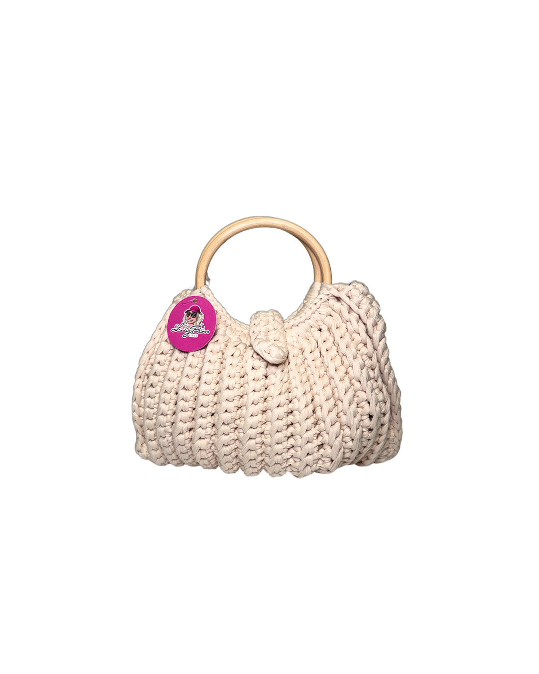 Borsetta Baby Bag uncinetto - Beige