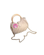 Borsetta Baby Bag uncinetto - Beige