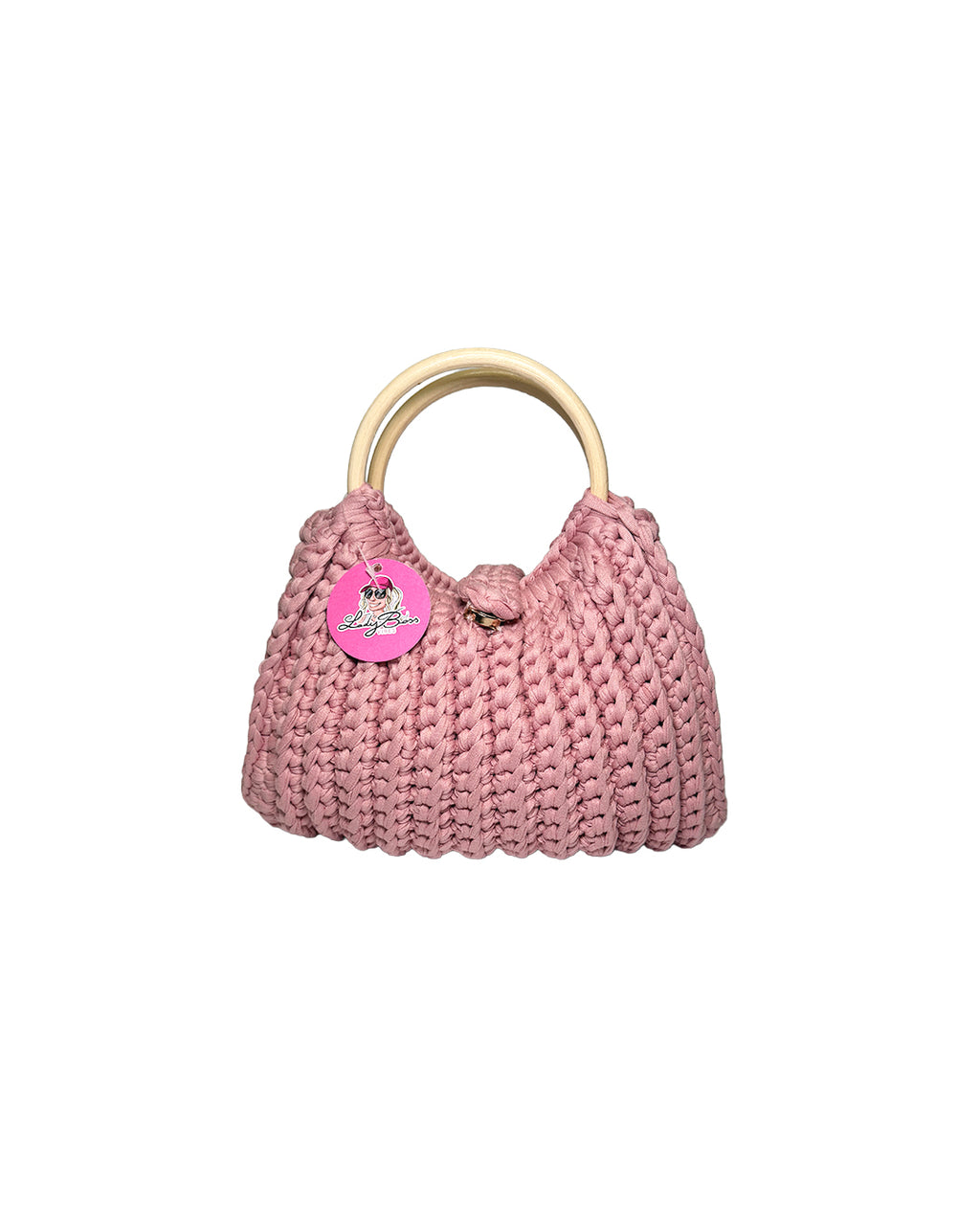 Borsetta Baby Bag uncinetto - Rosa