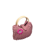 Borsetta Baby Bag uncinetto - Rosa