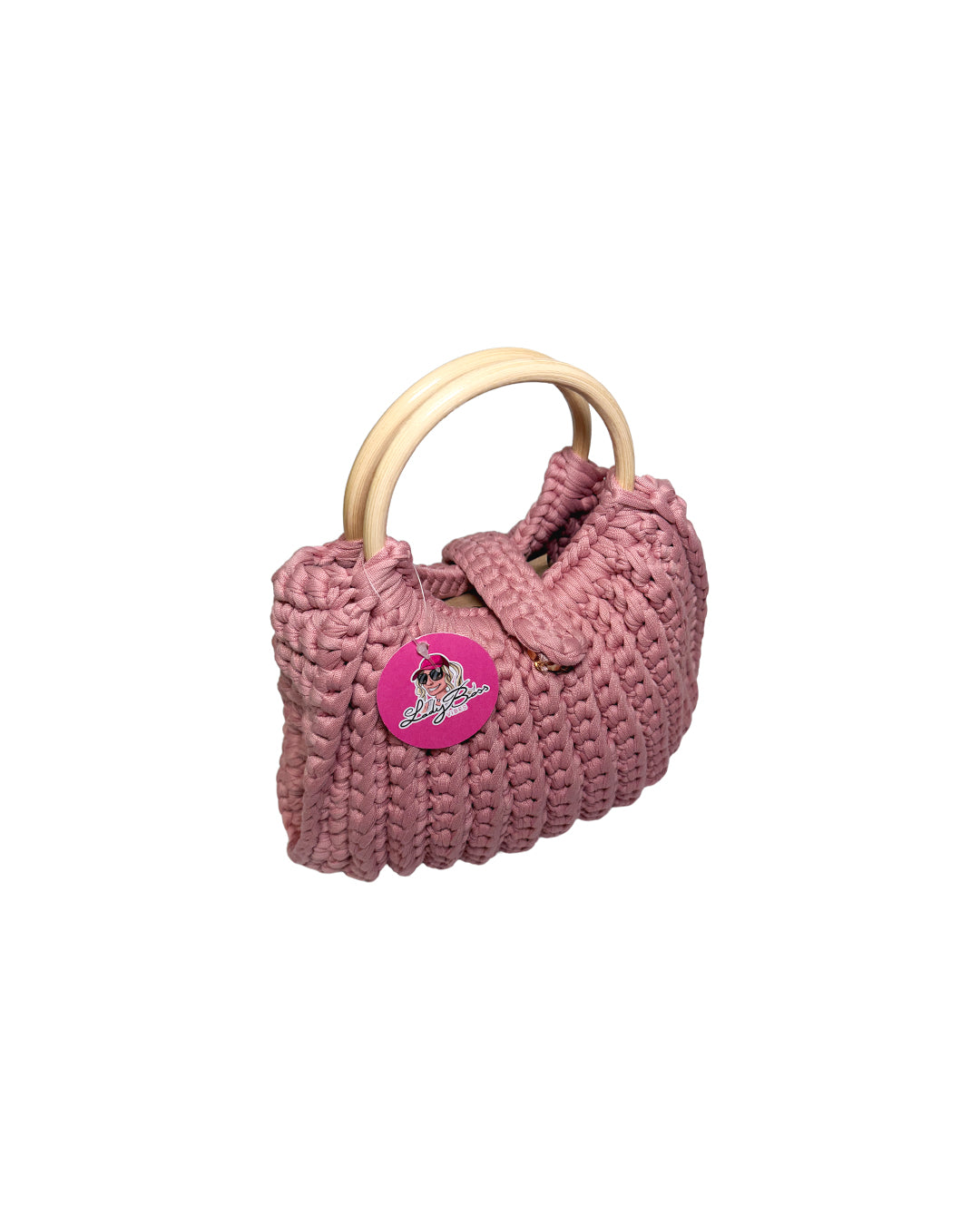 Borsetta Baby Bag uncinetto - Rosa