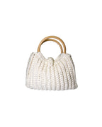 Borsetta Baby Bag uncinetto - Bianca