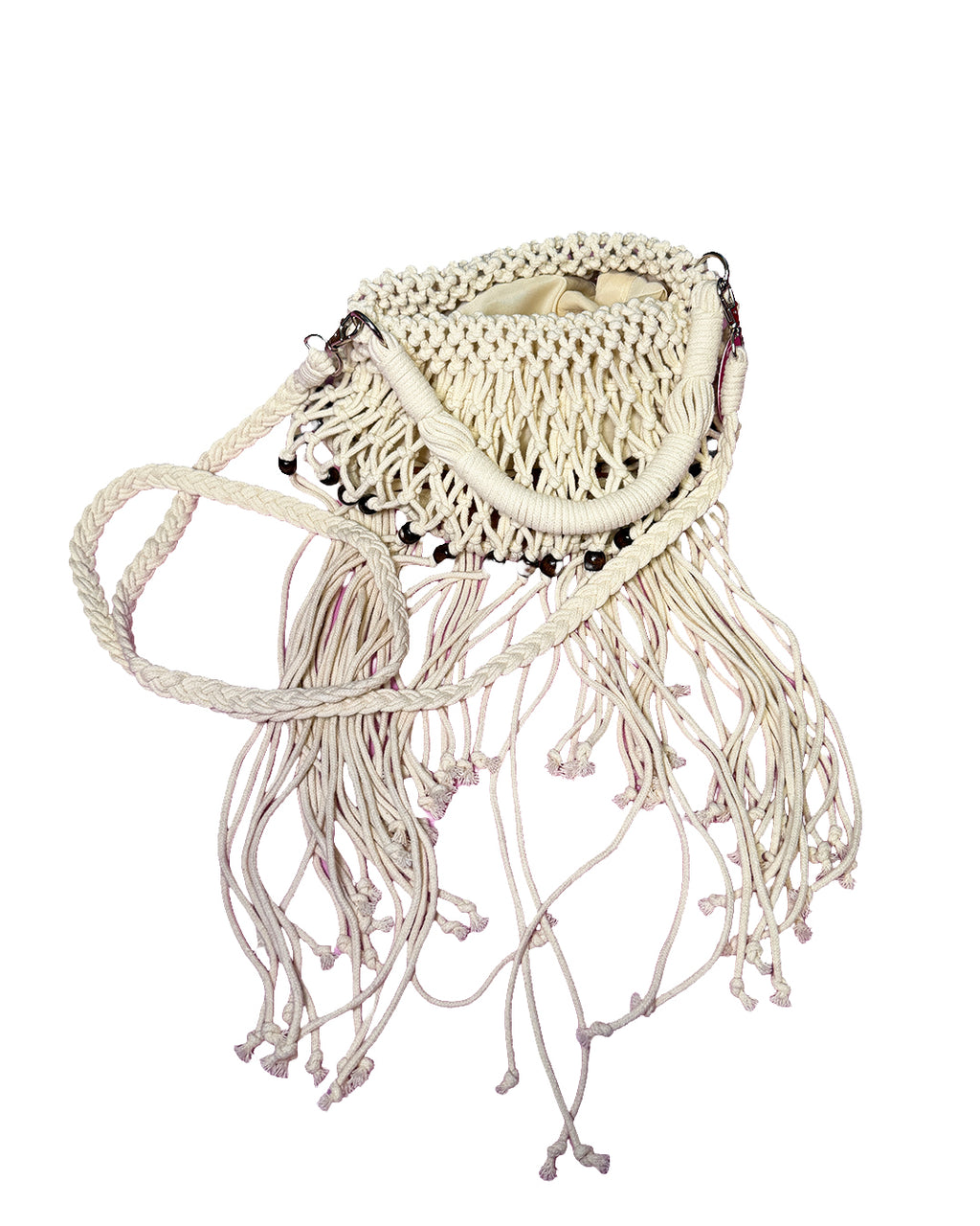 Borsetta Rete del Pescatore - White